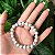 Pulseira Pedra Howlita 8mm - Serenidade, calma e paz - Imagem 1
