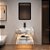 Kit Gabinete de Banheiro em Porcelanato com Espelho 04505 - Imagem 1