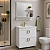 Armário Kit Lírio 59cm Branco com Espelheira MGM - Imagem 1