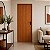 Porta CLM Madeira Lisa Mogno 80cm Esquerda - Imagem 1