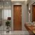 Porta Brilhante Madeira Mogno Lisa 70cm Direita - Imagem 1