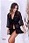 9016 ROBY EM TULE COM DETALHES EM RENDA PRETO - Imagem 1