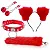 KIT FOX 3 VERMELHO - Imagem 1