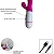 CELINE VIBRADOR PONTO G COM ESTIMULADOR CLITORIANO - Imagem 3