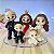 Noivinhos Semi-personalizados Jesus com Filhos 9cm - Imagem 4