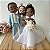 Noivinhos para Casamento 15cm com Jesus - Imagem 6