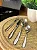 Faqueiro Premium Aco Inox C/24 Pcs Toulouse Prata Florarte - Imagem 3