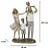 Escultura Decorativa Família Casal + Dois Filhos - Imagem 2