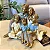 Escultura Decorativa Família Casal + 3 filhos - Imagem 3