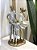 Escultura Família Decorativa Casal + 1 Filho - Imagem 2