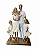 Escultura Decorativa Família Casal + 3 Filhas - Imagem 1