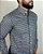 Camisa Social R.L Algodão Custom Fit Xadrez Preta - Imagem 3