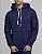 Moletom R.L Canguru Custom Fit Azul Marinho - Imagem 3