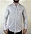 Camisa Social R.L Oxford Custom Fit Cinza - Imagem 1