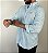 Camisa Social R.L Linho Custom Fit Azul claro - Imagem 1