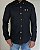 Camisa Social R.L Oxford Custom Fit Preta - Imagem 1