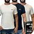 Kit 03 Camisetas Básicas Hugo Boss - Imagem 1