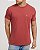 Camiseta Osklen Stone cor Marrom Avermelhado - Imagem 1