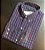 Camisa Social R.L Algodão Custom Fit Xadrez - Imagem 1