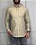 Camisa Social R.L Oxford Custom Fit cor Caqui - Imagem 1