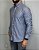 Camisa Social R.L Oxford Custom Fit Cinza - Imagem 2