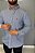 Camisa Social R.L Algodão Custom Fit Micro Xadrez Azul - Imagem 5