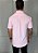 Camisa Social R.L Algodão Custom Fit Micro Xadrez Rosa Claro - Imagem 4