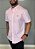 Camisa Social R.L Algodão Custom Fit Micro Xadrez Rosa Claro - Imagem 6