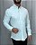 Camisa Social R.L Oxford Custom Fit  Verde Água - Imagem 4
