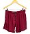 Short Beach Elastano Vinho - Imagem 1