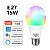 Lâmpada LED Smart Wifi, Lâmpada Inteligente Tuya, RGB CW, WW, Alexa, E27, 220V - Imagem 2