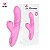 Vibrador Vem e Vai com Aquecimento e Sugador - Lilás - Dibe - Imagem 1