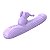Vibrador Ponto G com Estimulador Clitóris - Elefante - Imagem 7