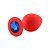 Plug Anal Silicone Vermelho M - Imagem 3