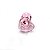 Plug Anal de Vidro Coração - Rosa - Imagem 3