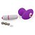 Plug Vibrador Portátil Imaxs com Bullet - Roxo - Imagem 3