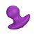 Plug Vibrador Portátil Imaxs com Bullet - Roxo - Imagem 1