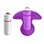Plug Vibrador Portátil Imaxs com Bullet - Roxo - Imagem 4