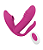 Vibrador Penetrável com Sugador e Estimulador de Ânus com Controle - Imagem 3