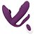 Vibrador Penetrável com Sugador e Estimulador de Ânus com Controle - Imagem 2