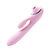 Vibrador para Casal com Sugador de Clitóris - Rosa - Imagem 3