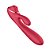 Vibrador para Casal com Sugador de Clitóris - Rosa - Imagem 1