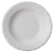 PRATO FUNDO C/ FRISO 23CM BRANCO PORCELANA  SCHMIDT - Imagem 1