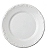 PRATO RASO C/ FRISO 26CM BRANCO PORCELANA SCHMIDT - Imagem 1
