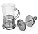 CAFETEIRA FRANCESA VIDRO E INOX 350ML 4115 CLINK - Imagem 2
