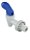 TORNEIRA IBBL BEBED. GFN 2000 BRANCA C/ ALAV. AZUL - ORIGINAL - Imagem 2