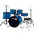 Bateria Pro Fire Azul Completa Bumbo 22 - Imagem 1