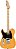 Guitarra Fender Affinity Telecaster Canhoto Butterscotch Btb - Imagem 1