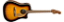 Violão Fender Eletroacústico Redondo Player Sunburst - Imagem 3