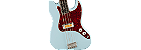 Baixo Fender Mex 4c Gold Foil Jazz Bass Sonic Blue - Imagem 3